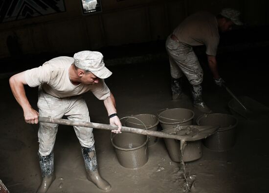Russia Heavy Rains Aftermath 