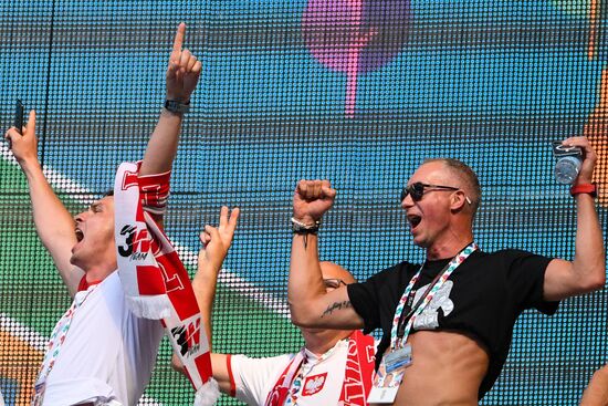 Russia Soccer Euro 2020 Sweden - Poland