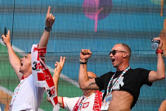 Russia Soccer Euro 2020 Sweden - Poland