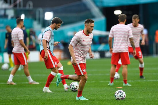 Russia Soccer Euro 2020 Sweden - Poland