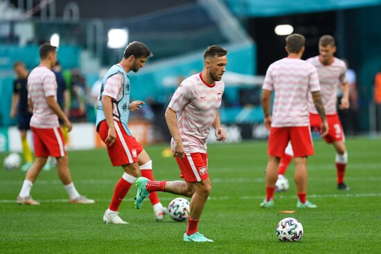 Russia Soccer Euro 2020 Sweden - Poland