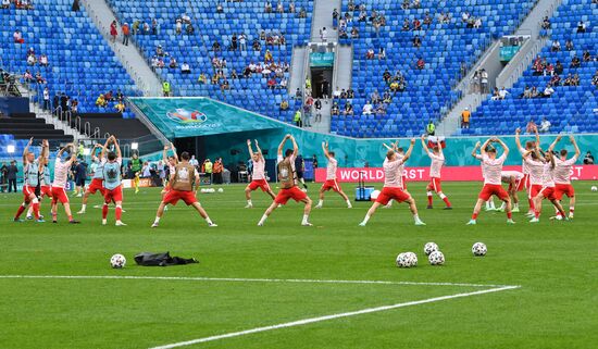 Russia Soccer Euro 2020 Sweden - Poland