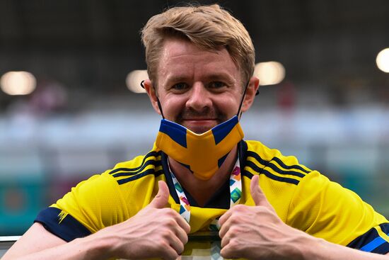 Russia Soccer Euro 2020 Sweden - Poland
