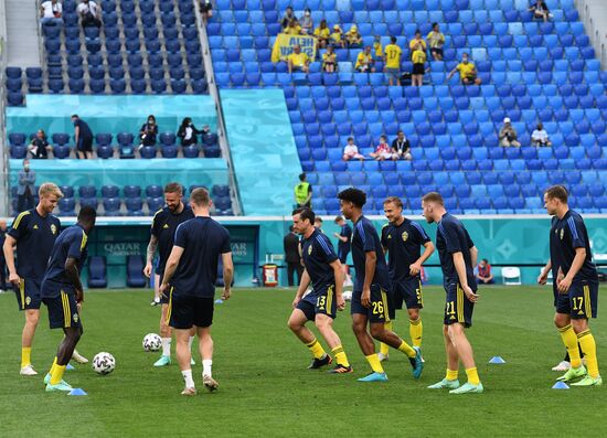 Russia Soccer Euro 2020 Sweden - Poland