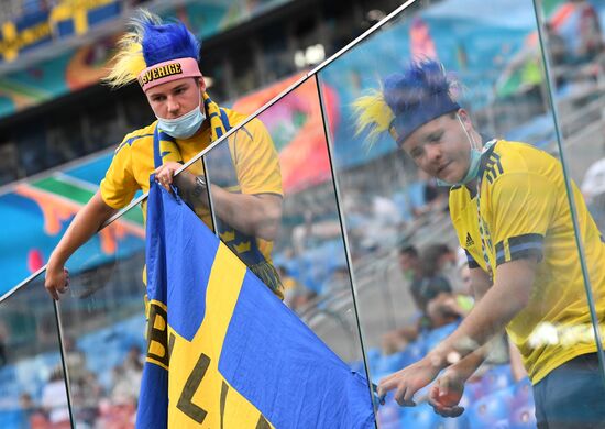 Russia Soccer Euro 2020 Sweden - Poland