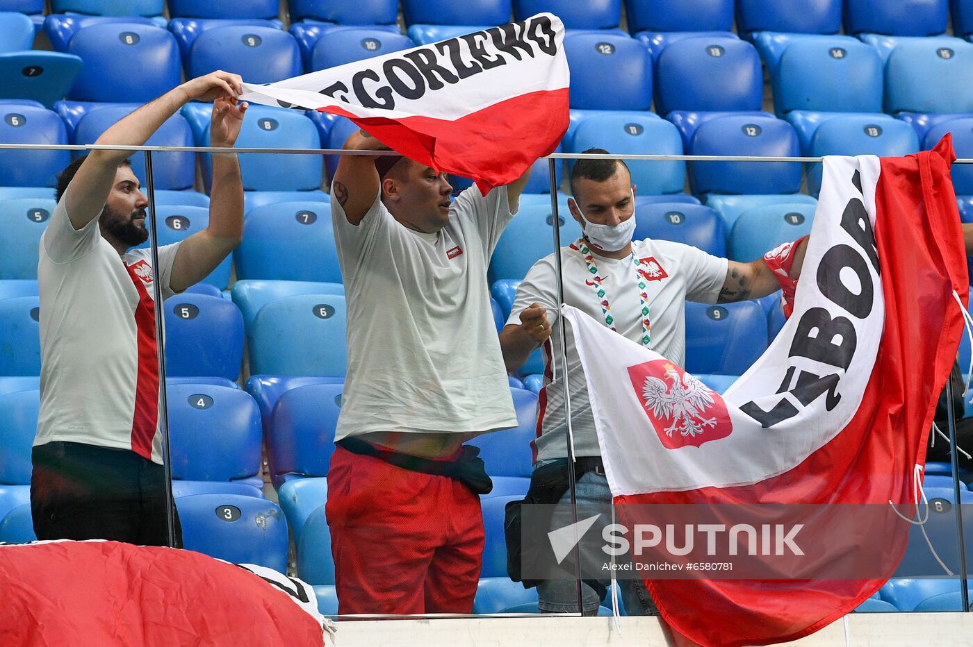 Russia Soccer Euro 2020 Sweden - Poland