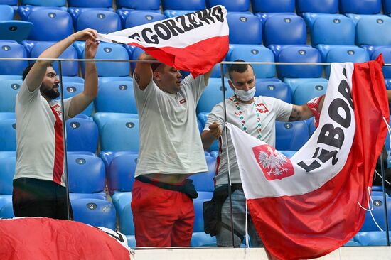 Russia Soccer Euro 2020 Sweden - Poland