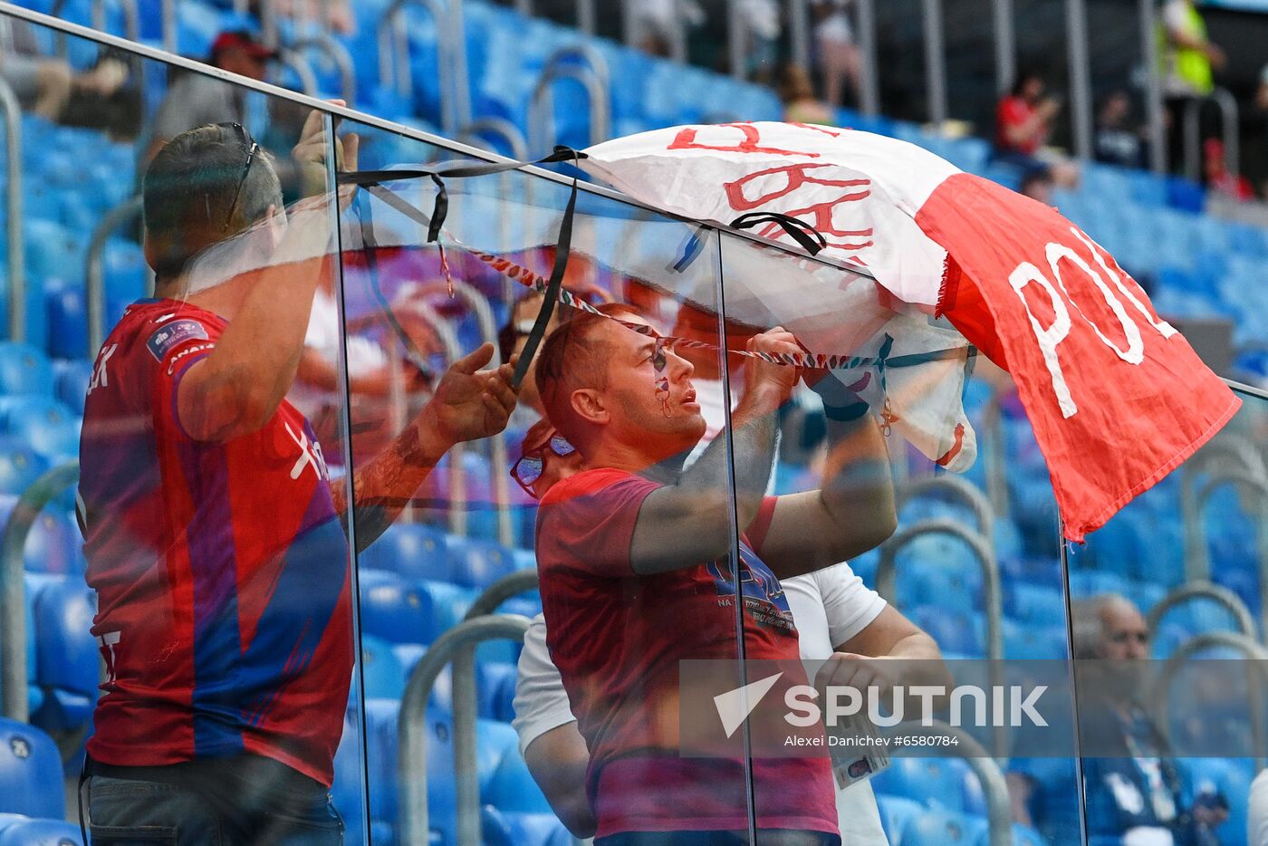 Russia Soccer Euro 2020 Sweden - Poland