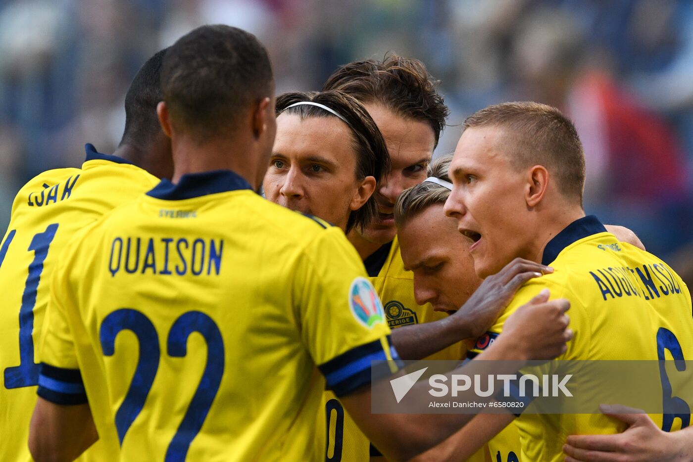 Russia Soccer Euro 2020 Sweden - Poland