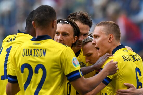 Russia Soccer Euro 2020 Sweden - Poland