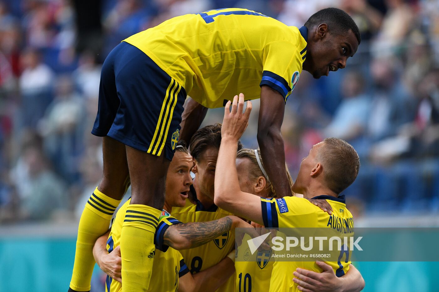 Russia Soccer Euro 2020 Sweden - Poland