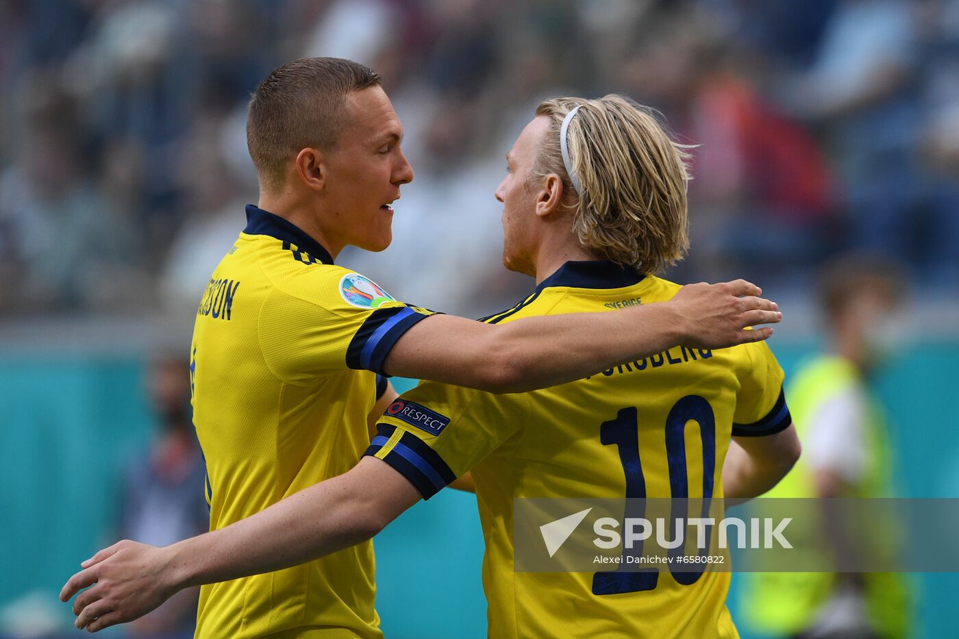 Russia Soccer Euro 2020 Sweden - Poland