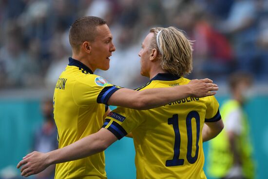 Russia Soccer Euro 2020 Sweden - Poland