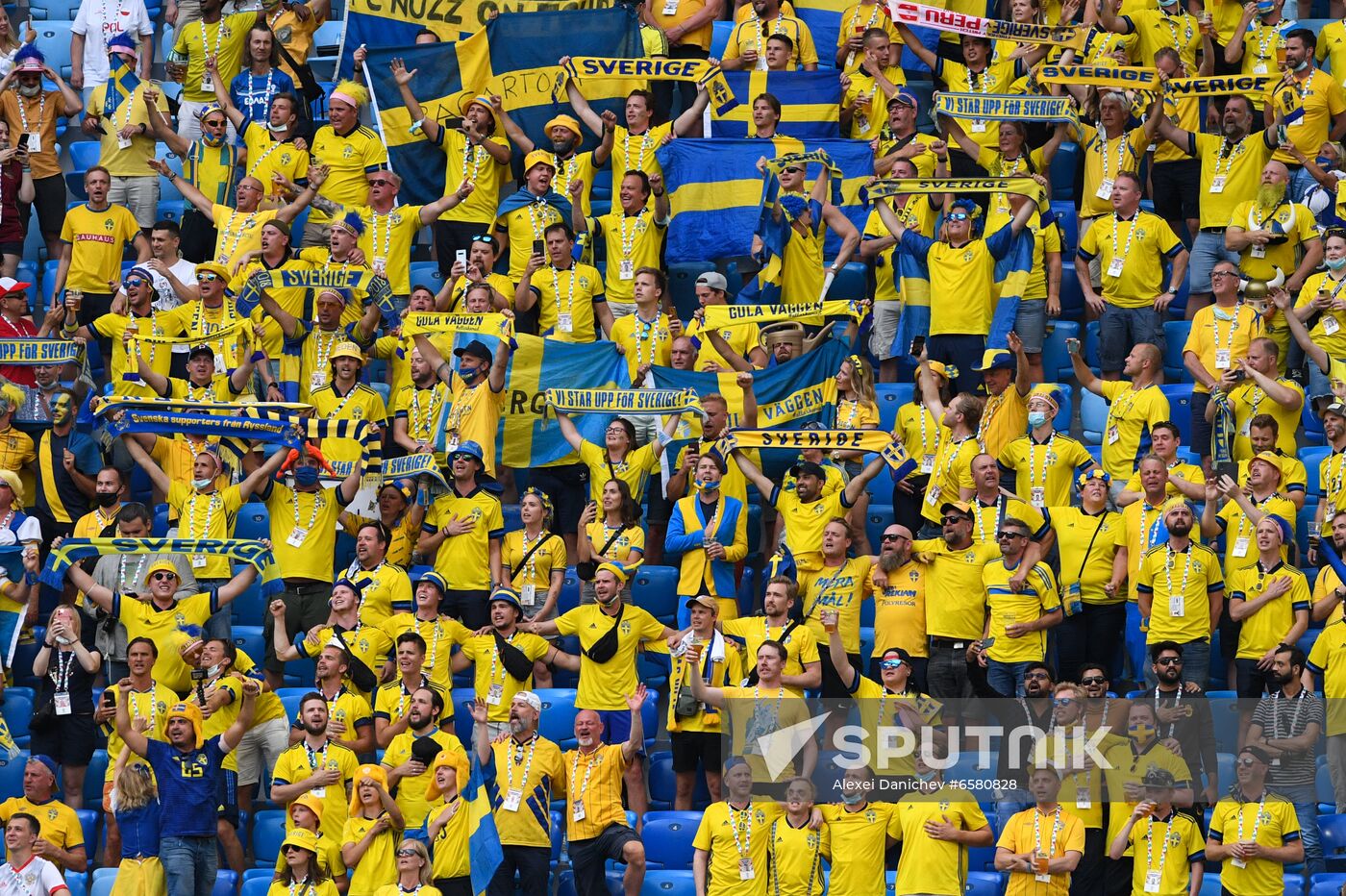 Russia Soccer Euro 2020 Sweden - Poland