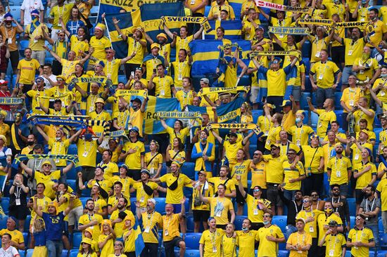 Russia Soccer Euro 2020 Sweden - Poland