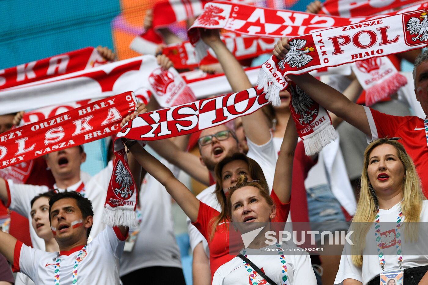 Russia Soccer Euro 2020 Sweden - Poland
