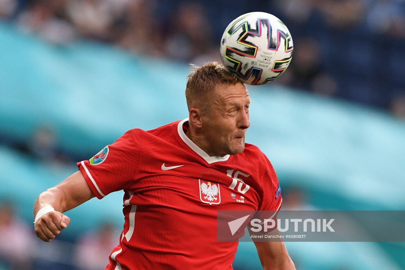 Russia Soccer Euro 2020 Sweden - Poland
