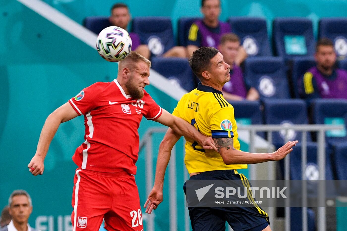 Russia Soccer Euro 2020 Sweden - Poland