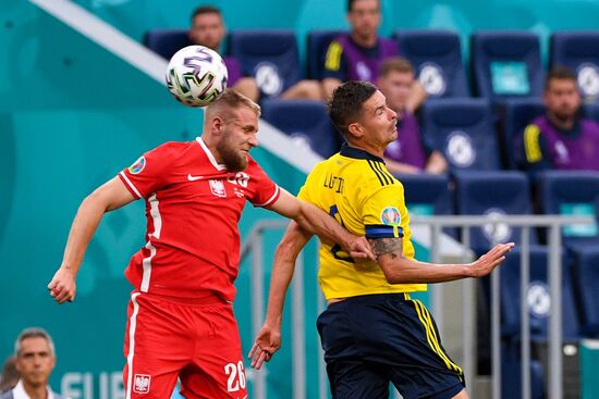 Russia Soccer Euro 2020 Sweden - Poland