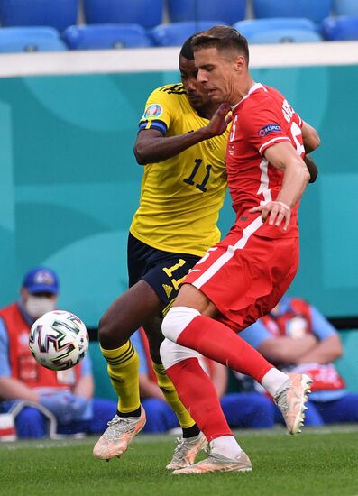 Russia Soccer Euro 2020 Sweden - Poland