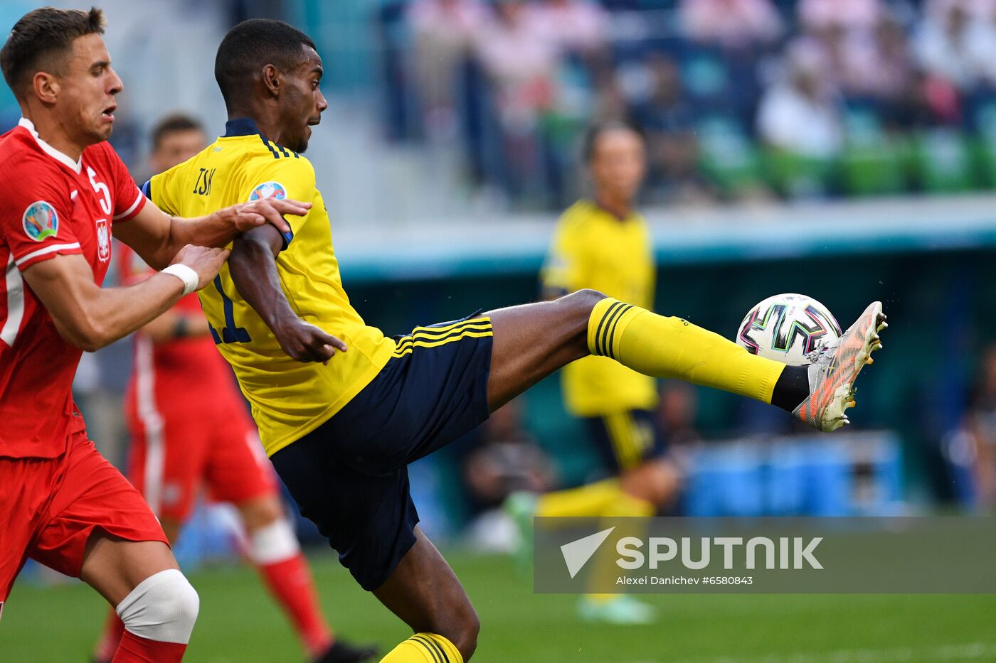 Russia Soccer Euro 2020 Sweden - Poland