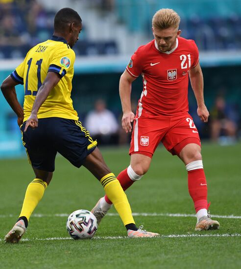 Russia Soccer Euro 2020 Sweden - Poland