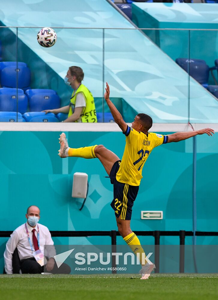 Russia Soccer Euro 2020 Sweden - Poland