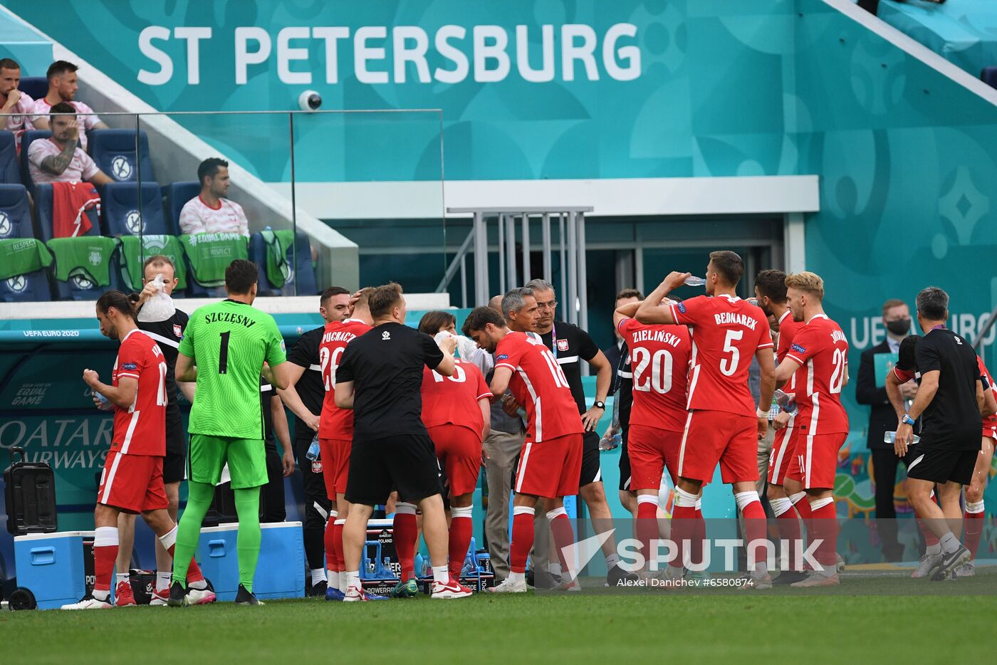 Russia Soccer Euro 2020 Sweden - Poland
