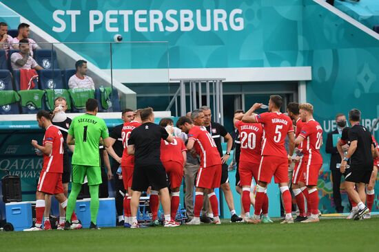 Russia Soccer Euro 2020 Sweden - Poland