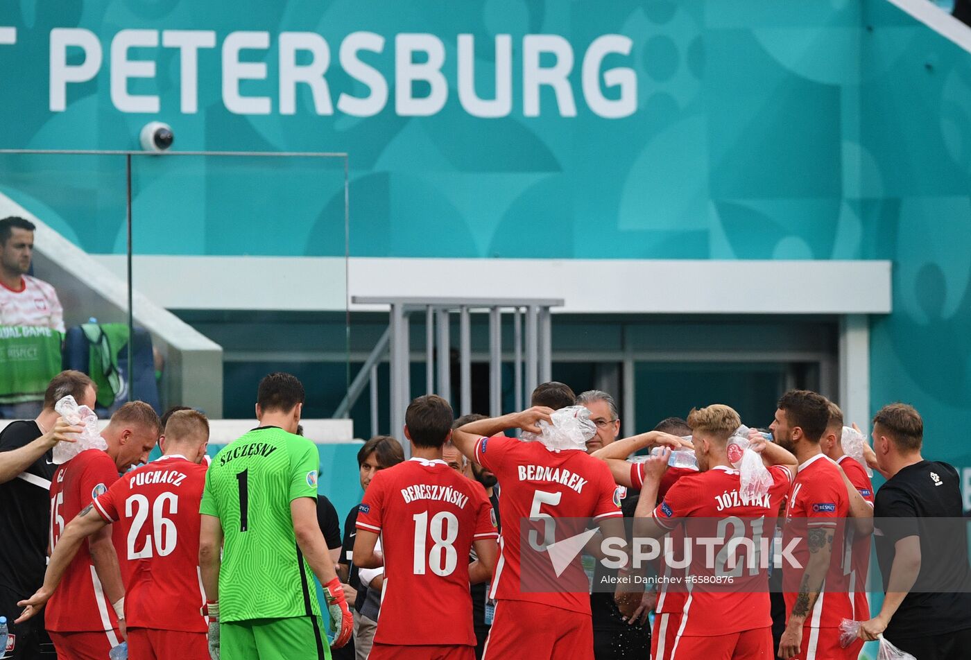 Russia Soccer Euro 2020 Sweden - Poland