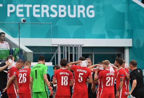 Russia Soccer Euro 2020 Sweden - Poland