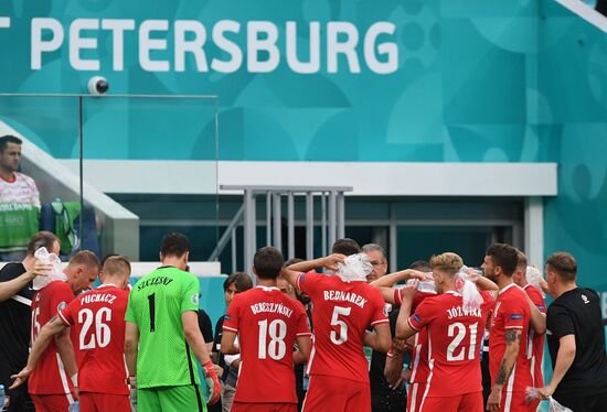 Russia Soccer Euro 2020 Sweden - Poland