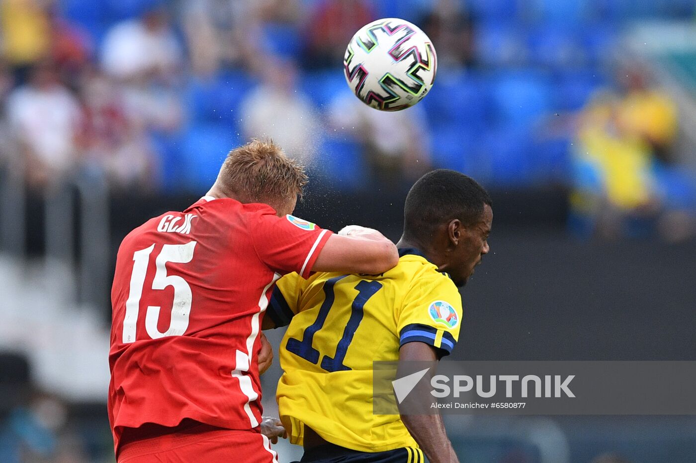 Russia Soccer Euro 2020 Sweden - Poland