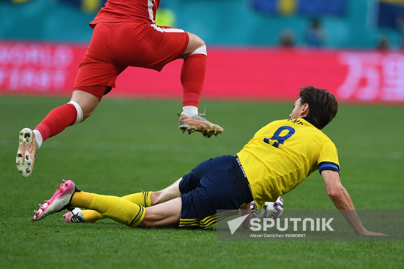 Russia Soccer Euro 2020 Sweden - Poland