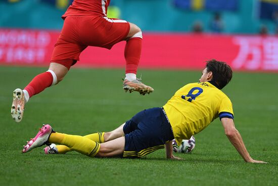 Russia Soccer Euro 2020 Sweden - Poland