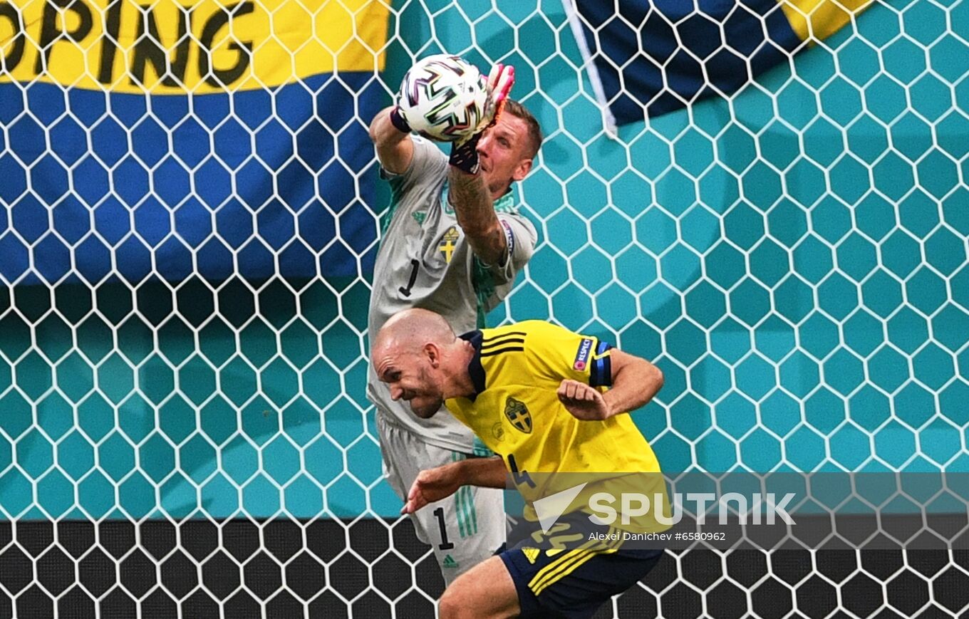 Russia Soccer Euro 2020 Sweden - Poland
