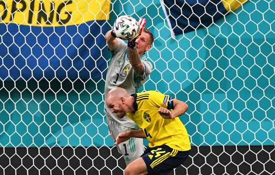Russia Soccer Euro 2020 Sweden - Poland