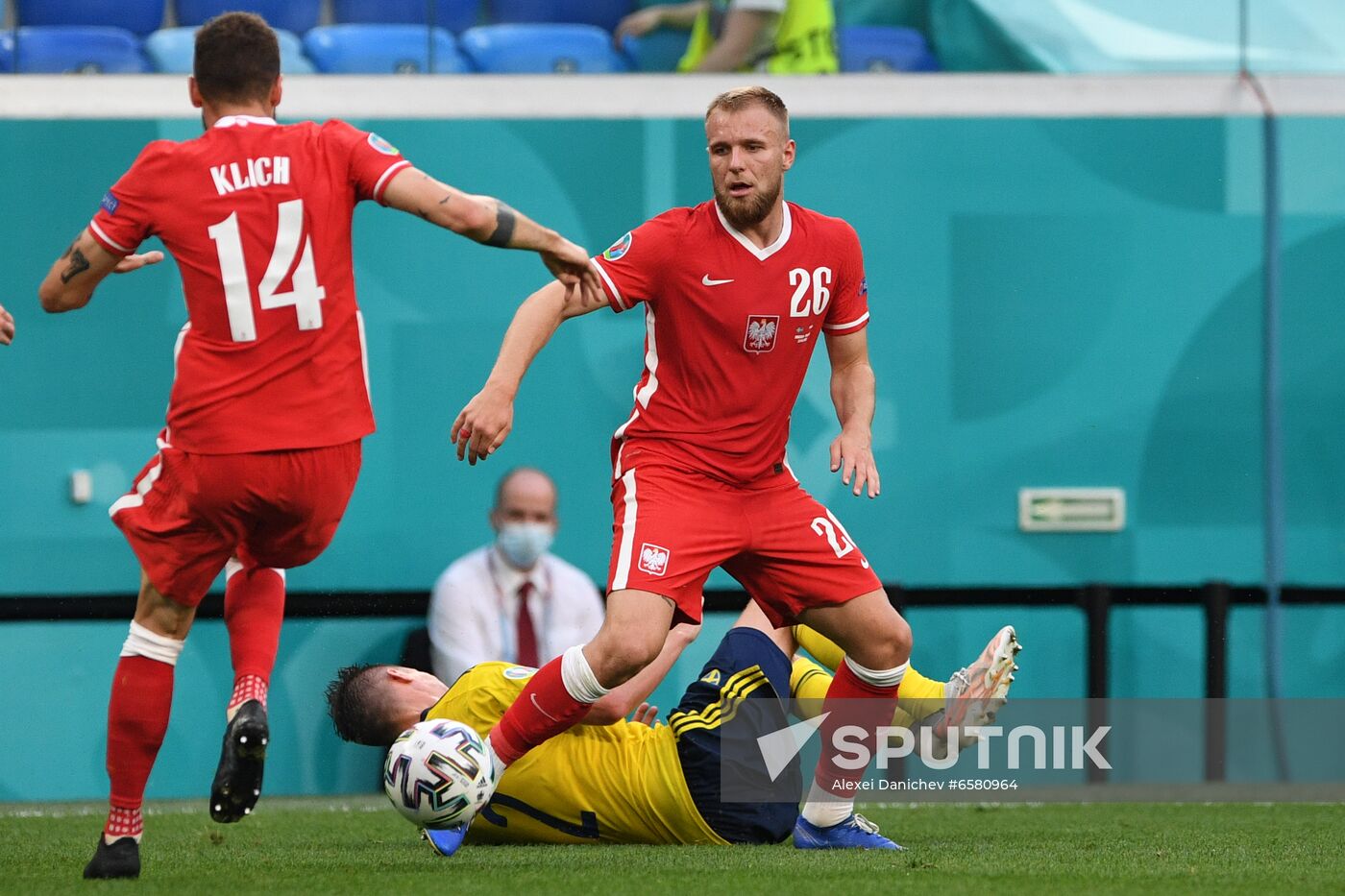 Russia Soccer Euro 2020 Sweden - Poland