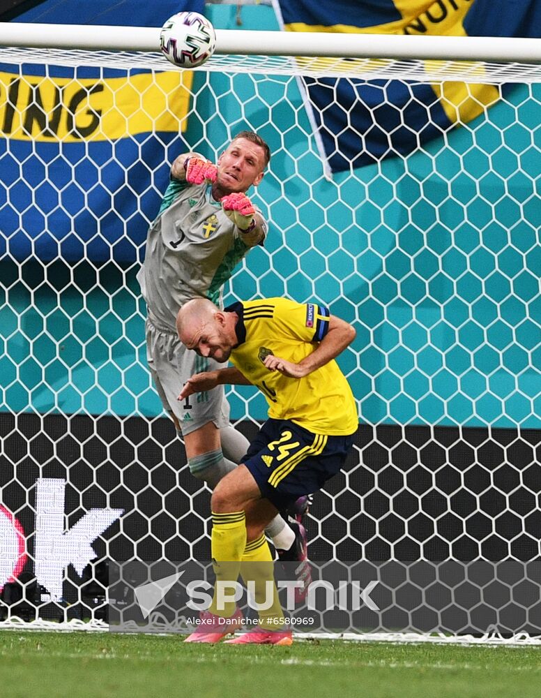Russia Soccer Euro 2020 Sweden - Poland