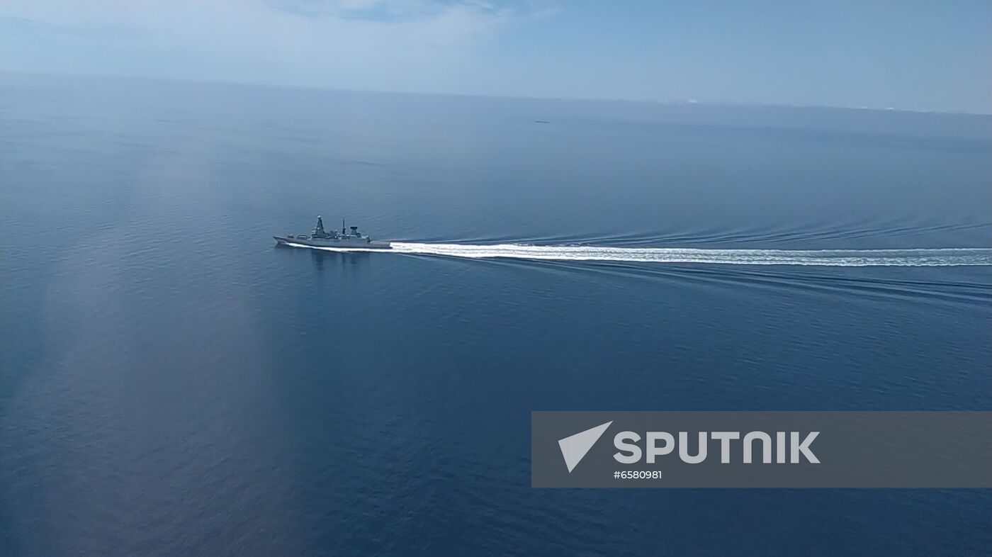 Russia Britain Warship Incident