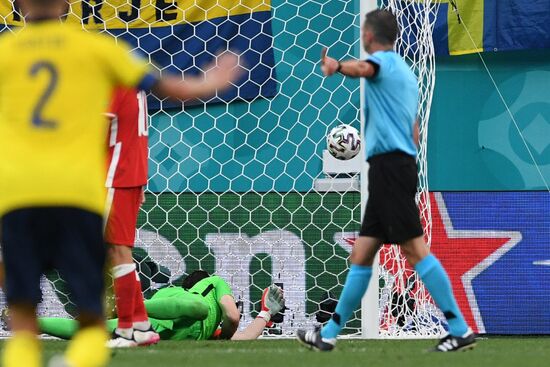 Russia Soccer Euro 2020 Sweden - Poland