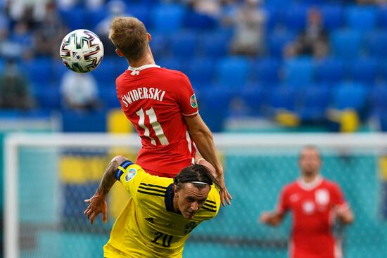 Russia Soccer Euro 2020 Sweden - Poland