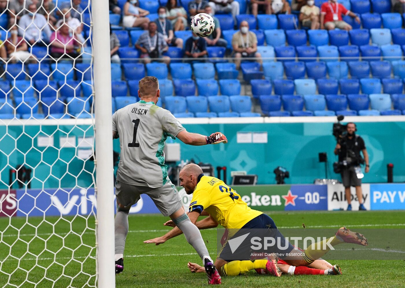 Russia Soccer Euro 2020 Sweden - Poland