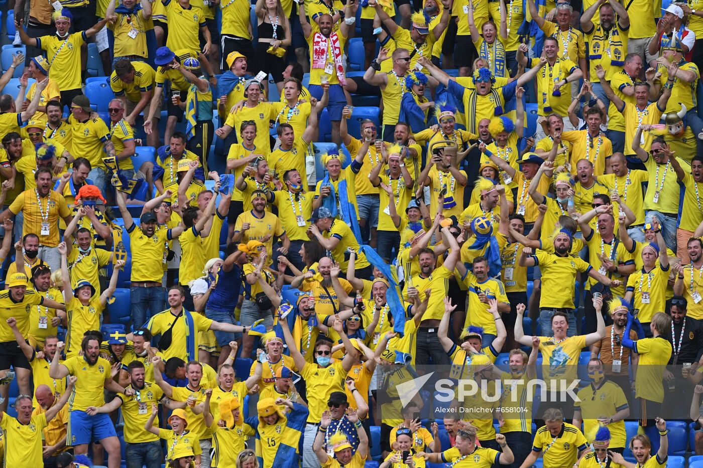Russia Soccer Euro 2020 Sweden - Poland