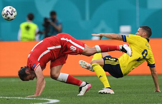 Russia Soccer Euro 2020 Sweden - Poland