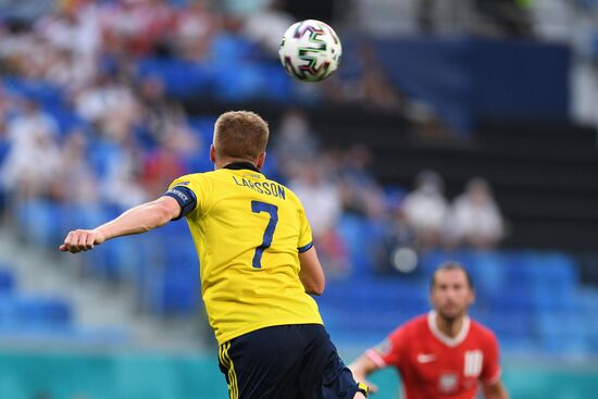 Russia Soccer Euro 2020 Sweden - Poland