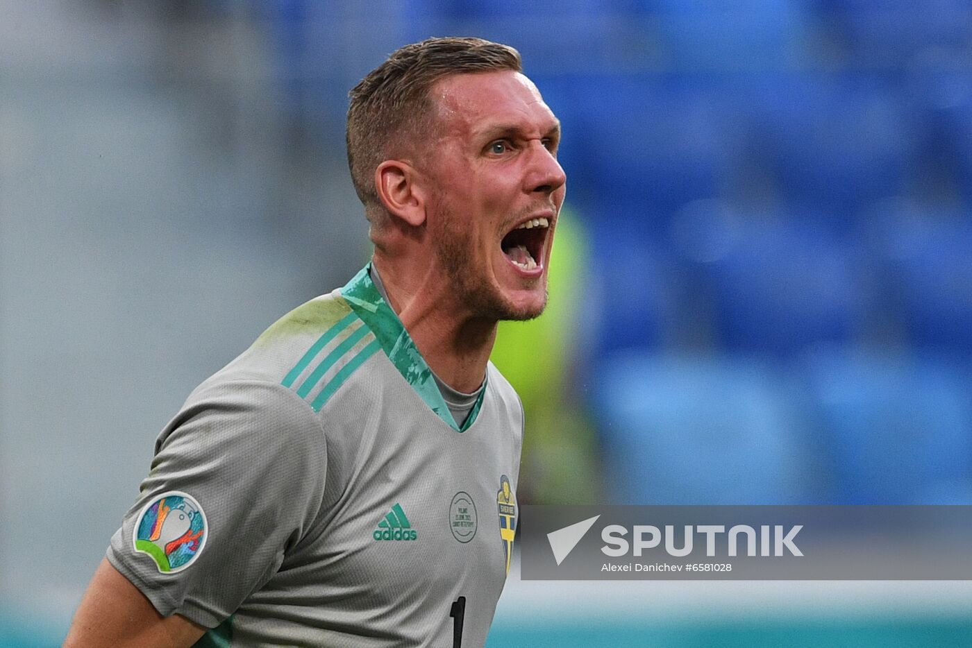 Russia Soccer Euro 2020 Sweden - Poland