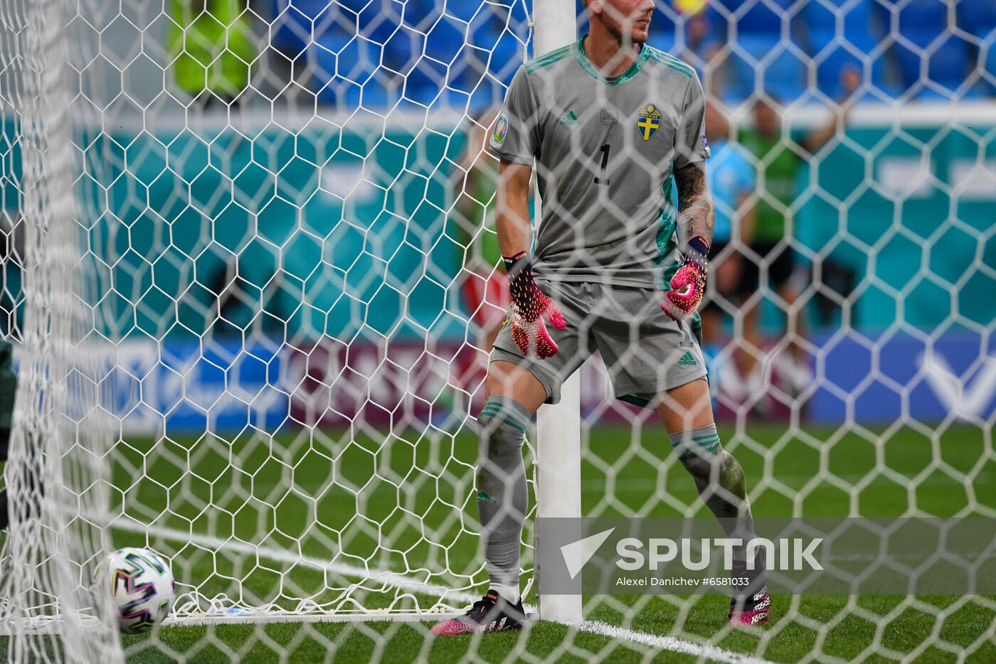 Russia Soccer Euro 2020 Sweden - Poland
