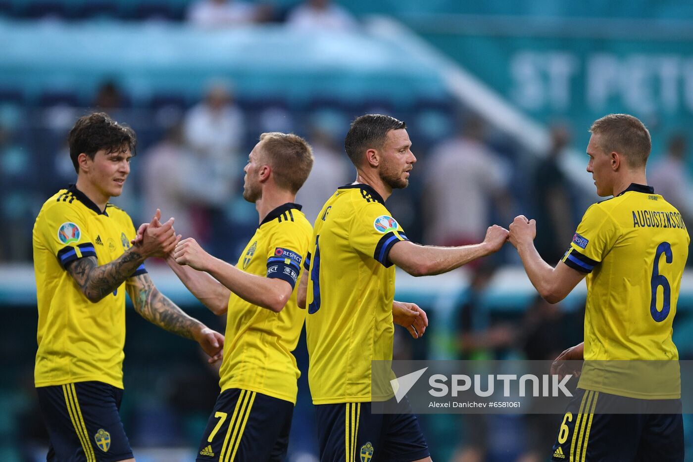 Russia Soccer Euro 2020 Sweden - Poland