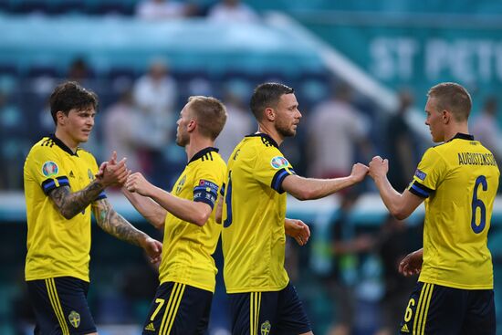 Russia Soccer Euro 2020 Sweden - Poland